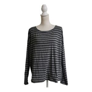 Eileen Fisher Long Sleeve Striped Tee